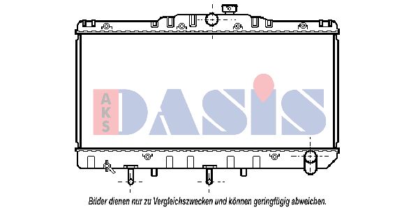 AKS DASIS Radiators, Motora dzesēšanas sistēma 210026N